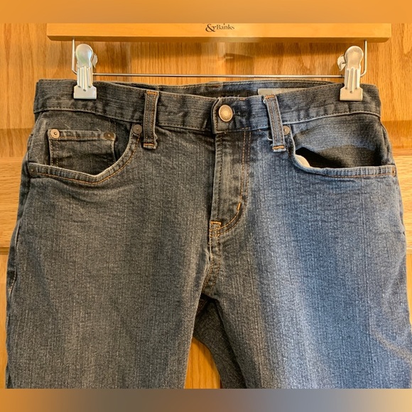 Aeropostale Slim Straight Leg Jeans - Men’s Size 28X32 - Dark Wash - Picture 4 of 6